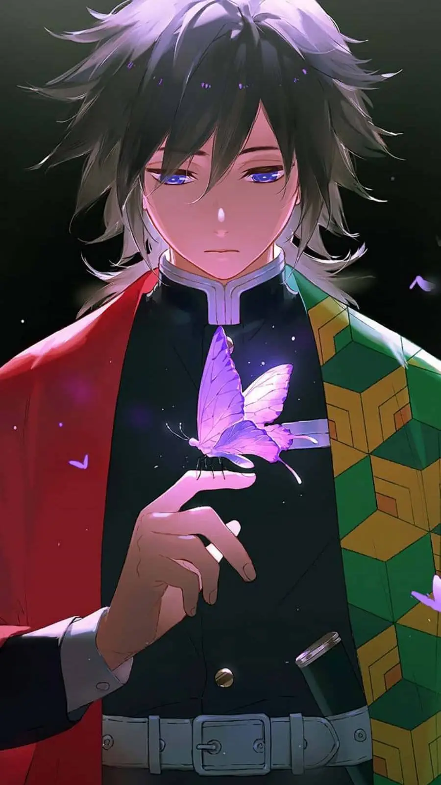 ai character: Tomioka sad background