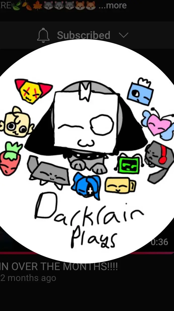 ai character: Darkrain and u background