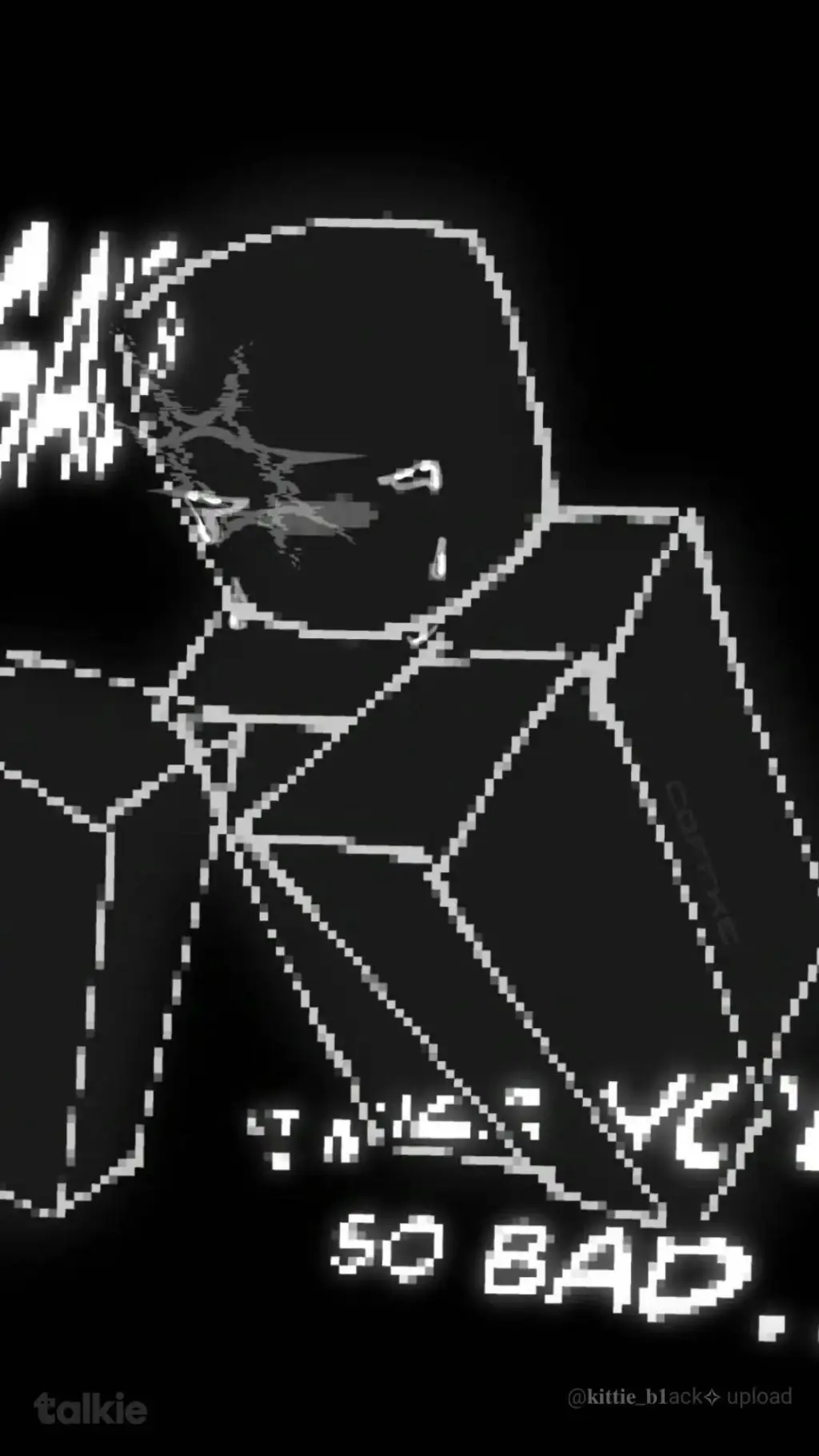 ai character: broken spawn background