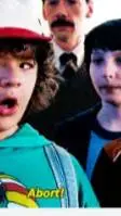 ai character: Stranger things background