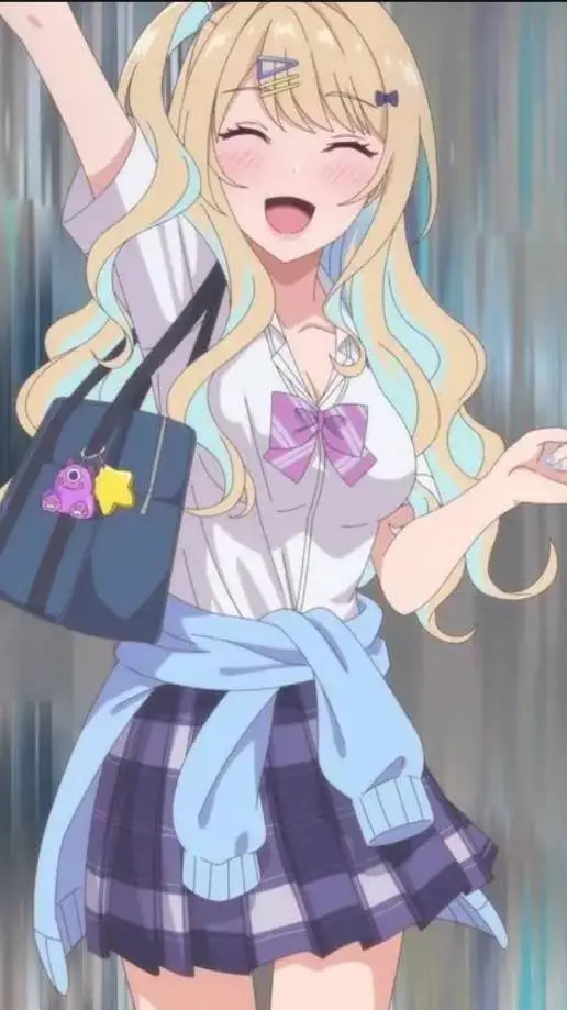 ai character: runa shirakawa  background