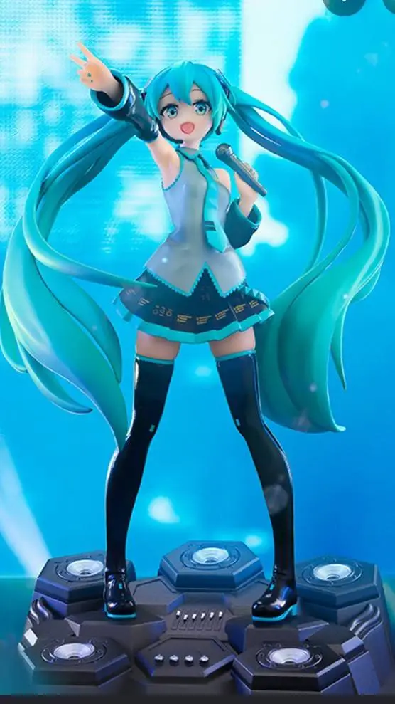 ai character: miku background