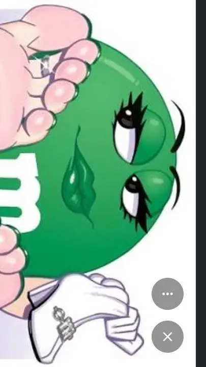 ai character: green mam background