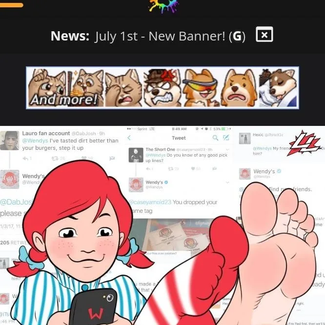 chat with ai character: Wendy's feet