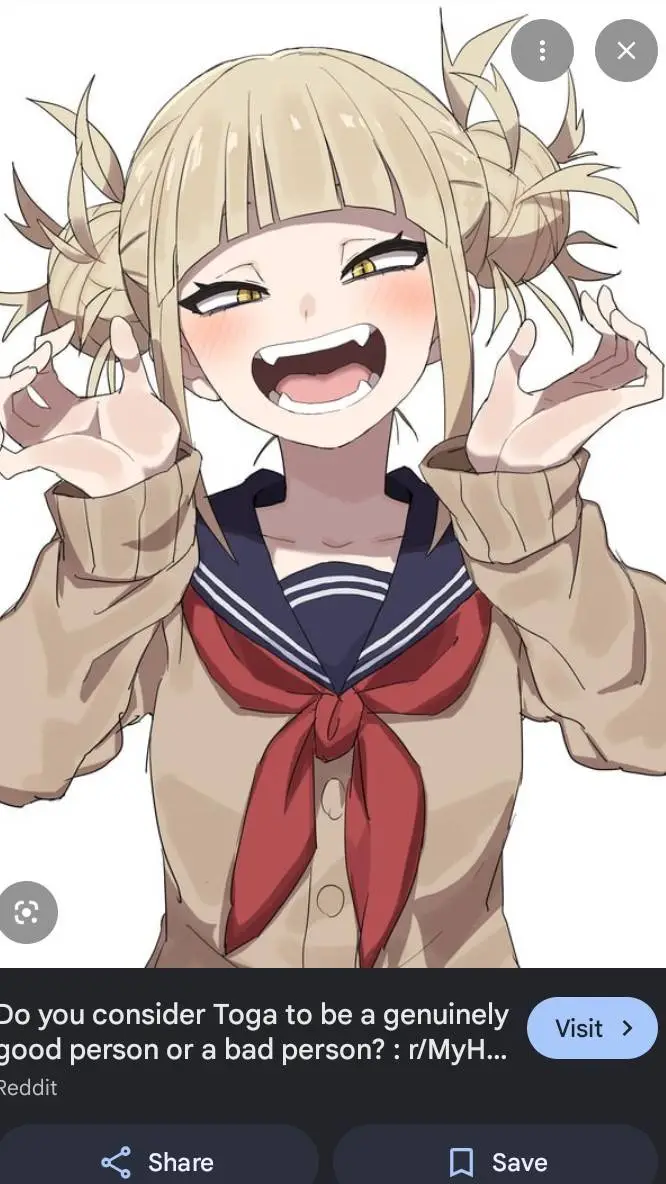 ai character: toga background