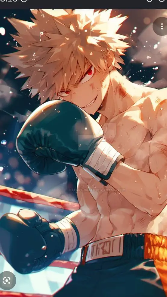 ai character: bakugo background
