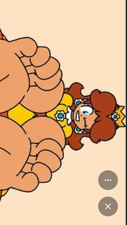 ai character: Daisy feet background