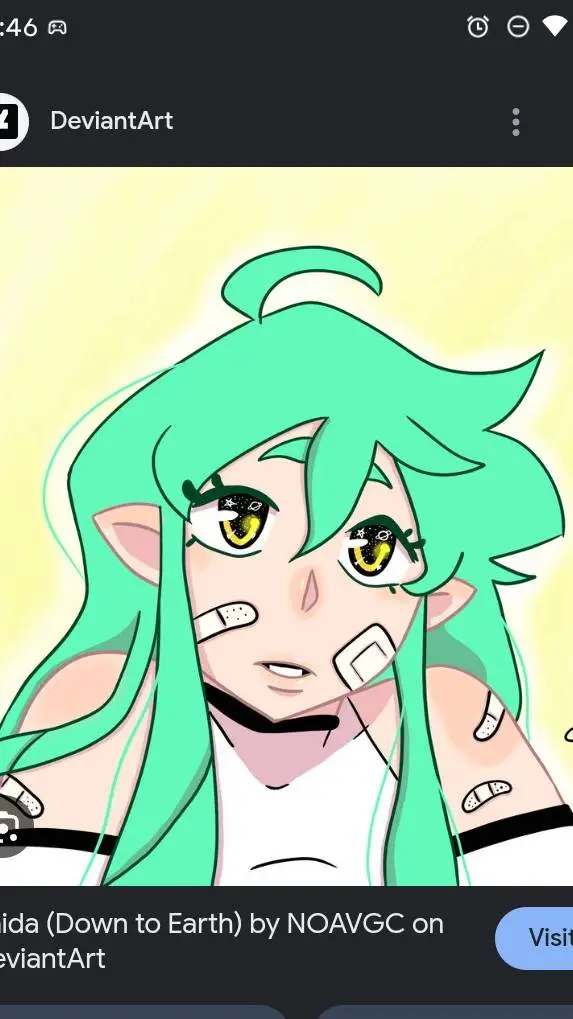 ai character: zeda background