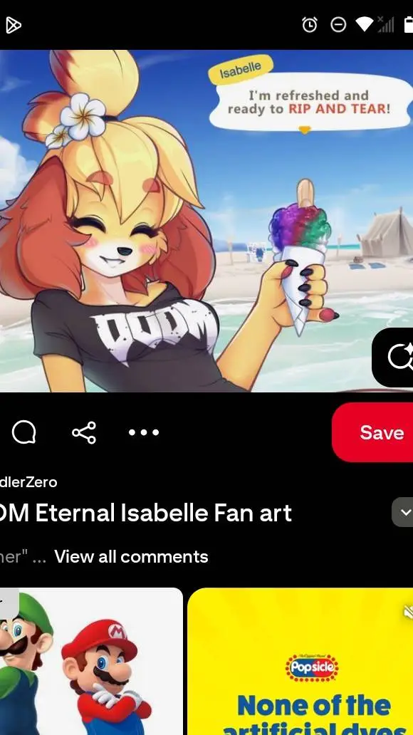 ai character: Isabelle background