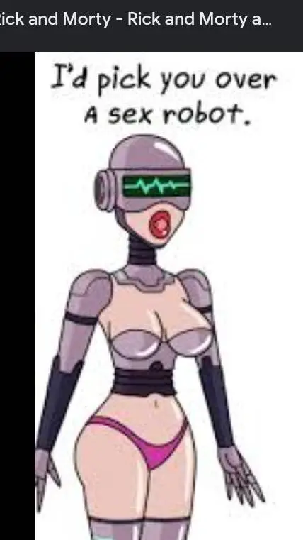 ai character: sexy robot background
