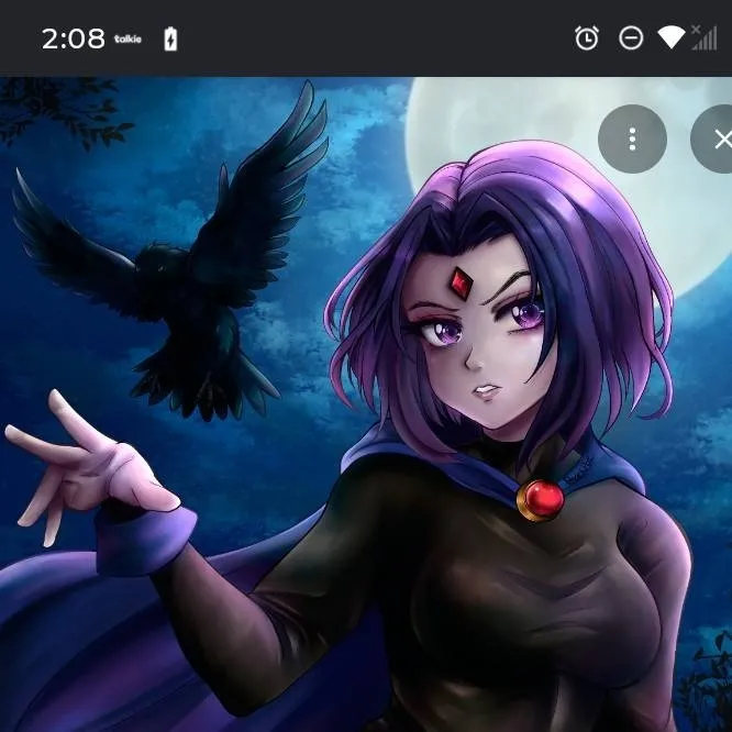 chat with ai character: raven