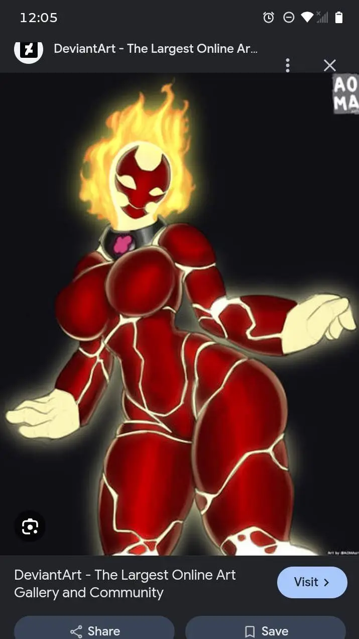 ai character: heatblast background