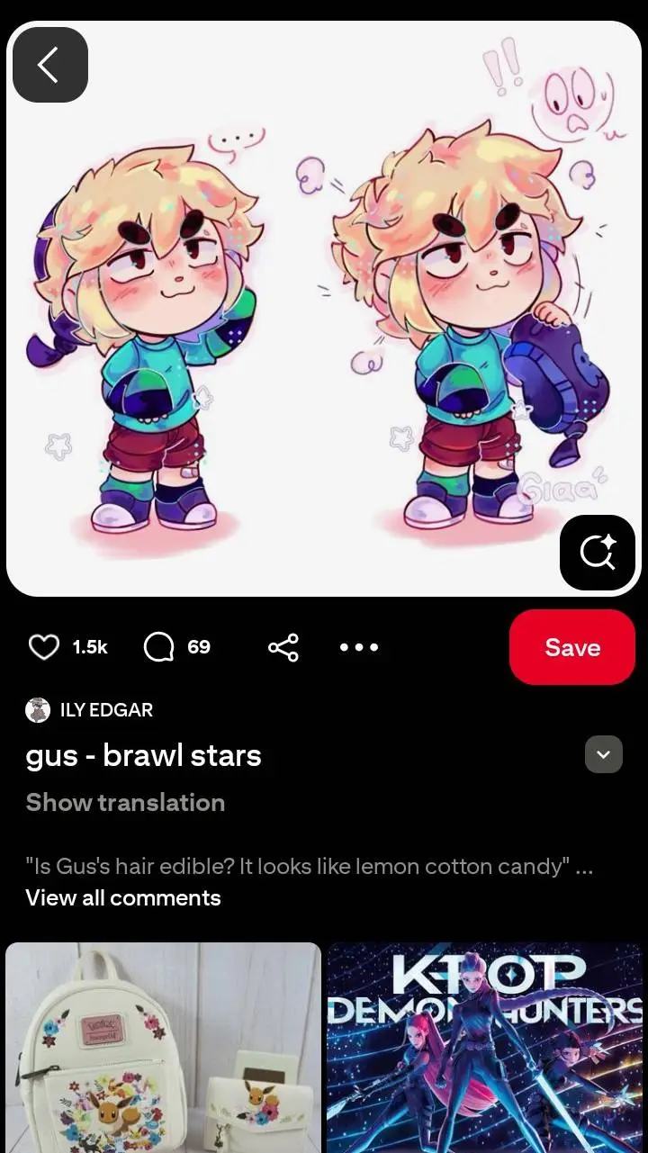 ai character: Gus background