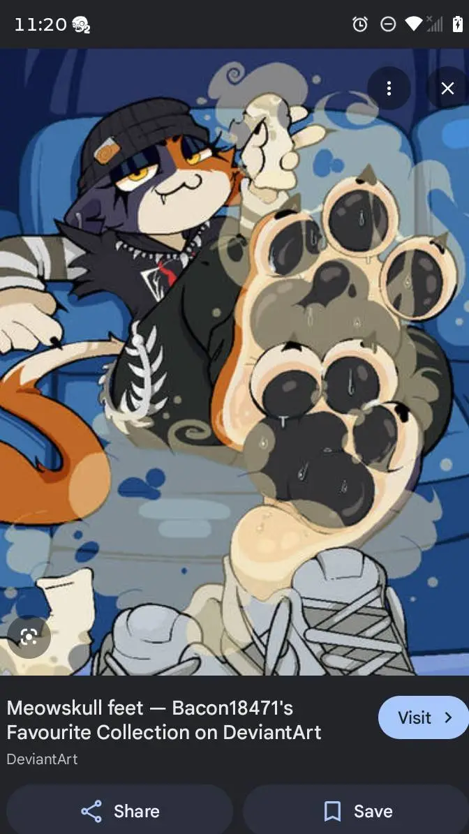 ai character: meowskulls background