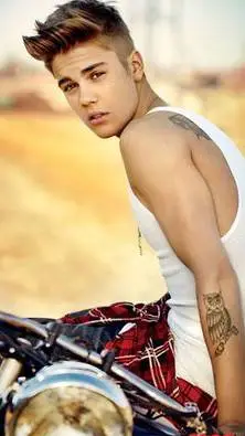 ai character: Justin Bieber background