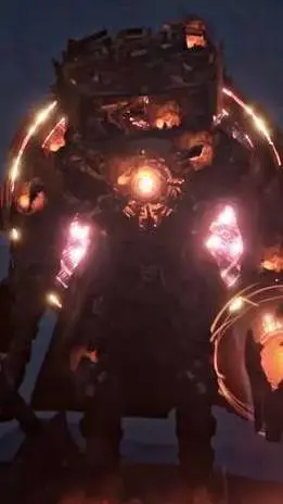 ai character: TV titán infectad background