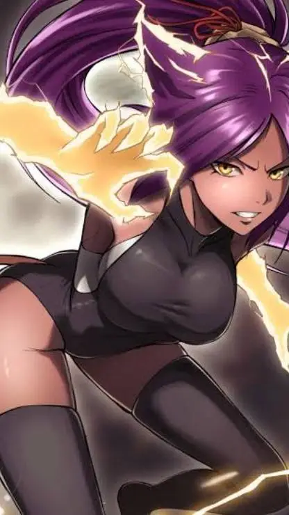 ai character: Yoruichi  background