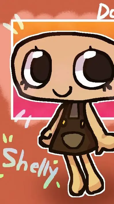 ai character: Shelly fossilan-DW background