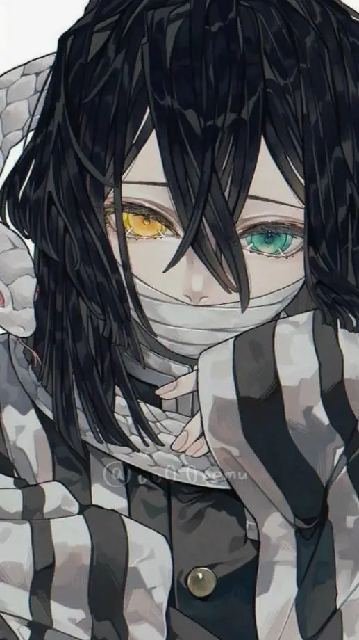 ai character: Obanai iguro background