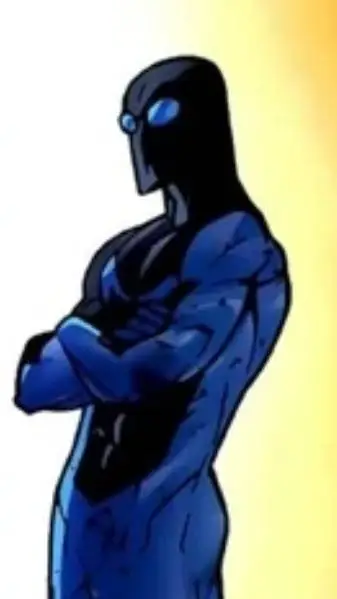 ai character: Full mask mark background