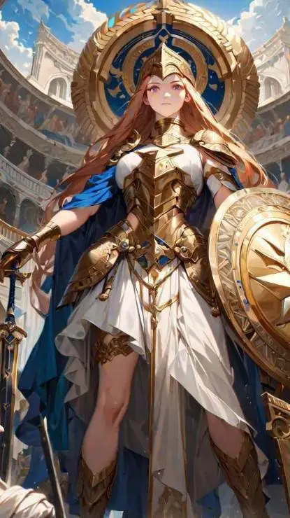 ai character: Diana  background