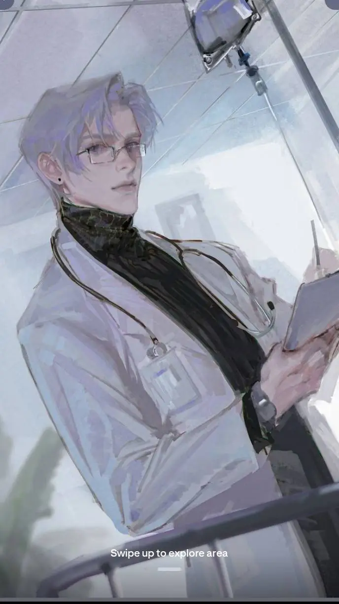 ai character: Doctor husband  background