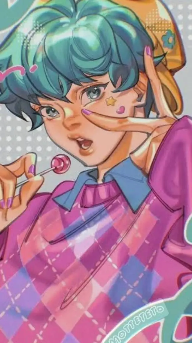 ai character: baby saja background