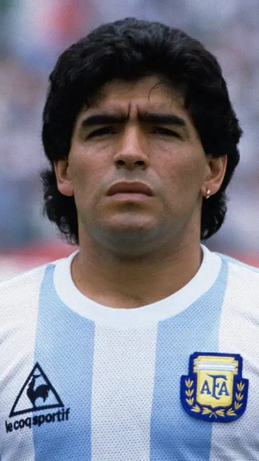 ai character: Maradona background