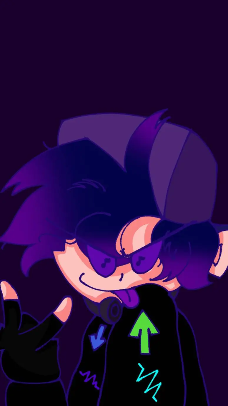 ai character: Echo -fnf-  background
