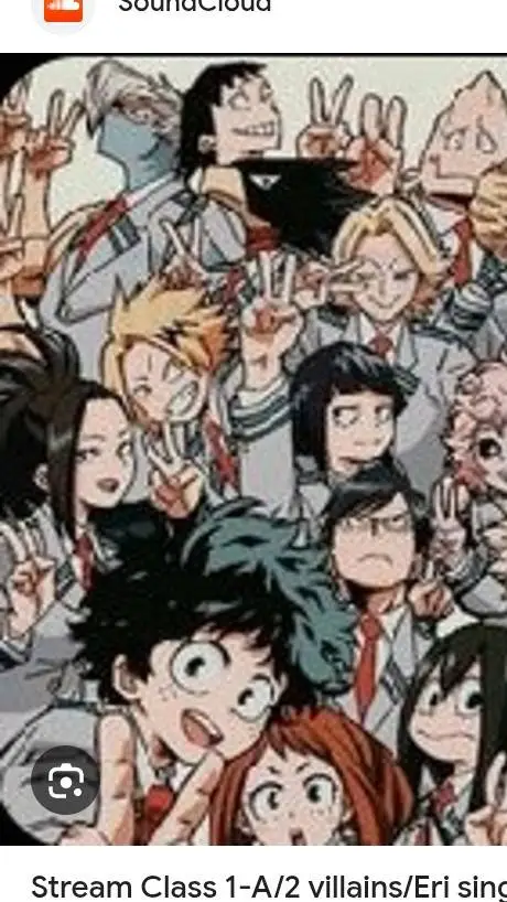 ai character: Mha cutting background