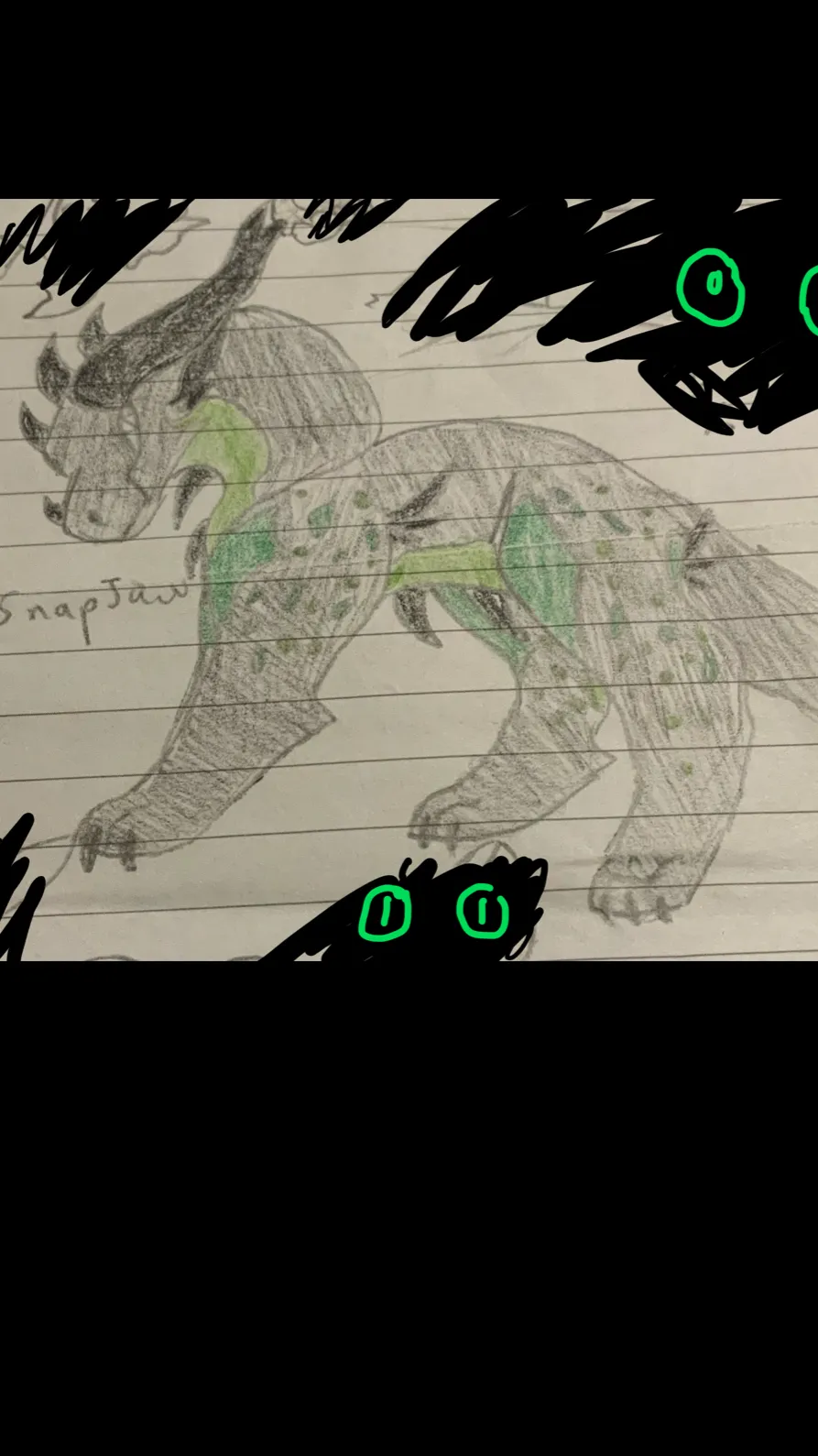 ai character: SnapJaws background