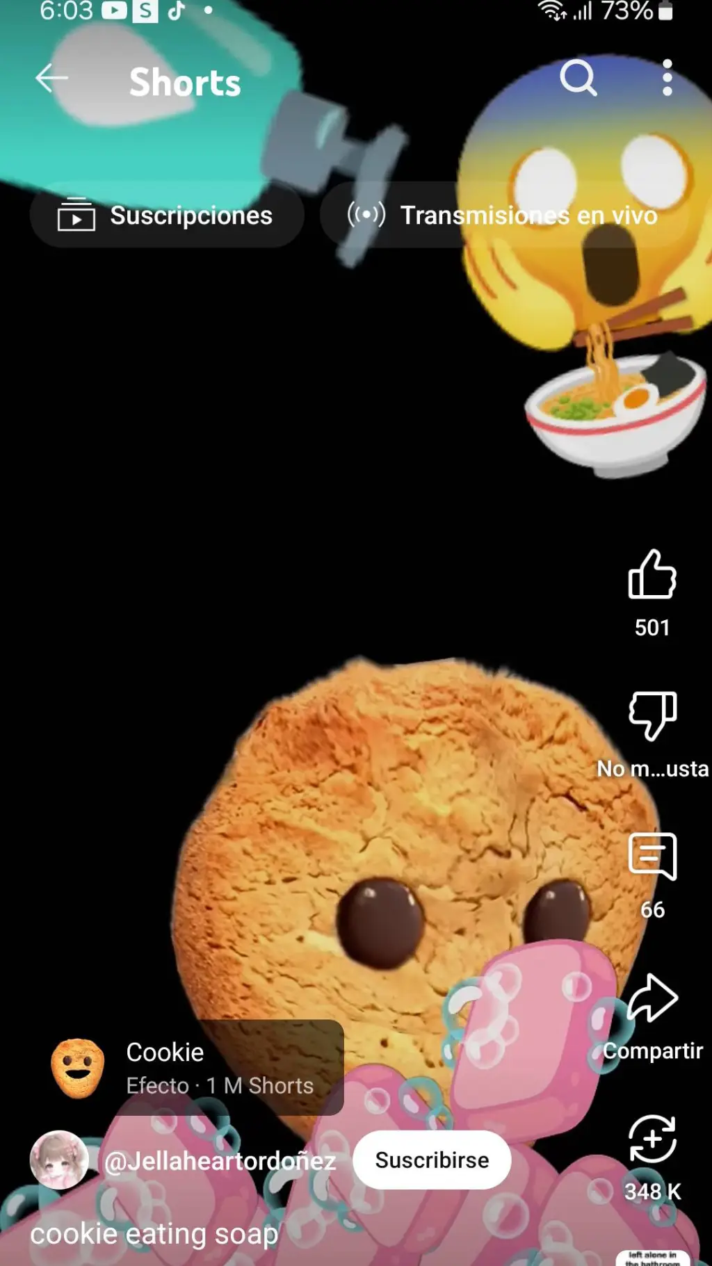 ai character: cookie 🧼 background
