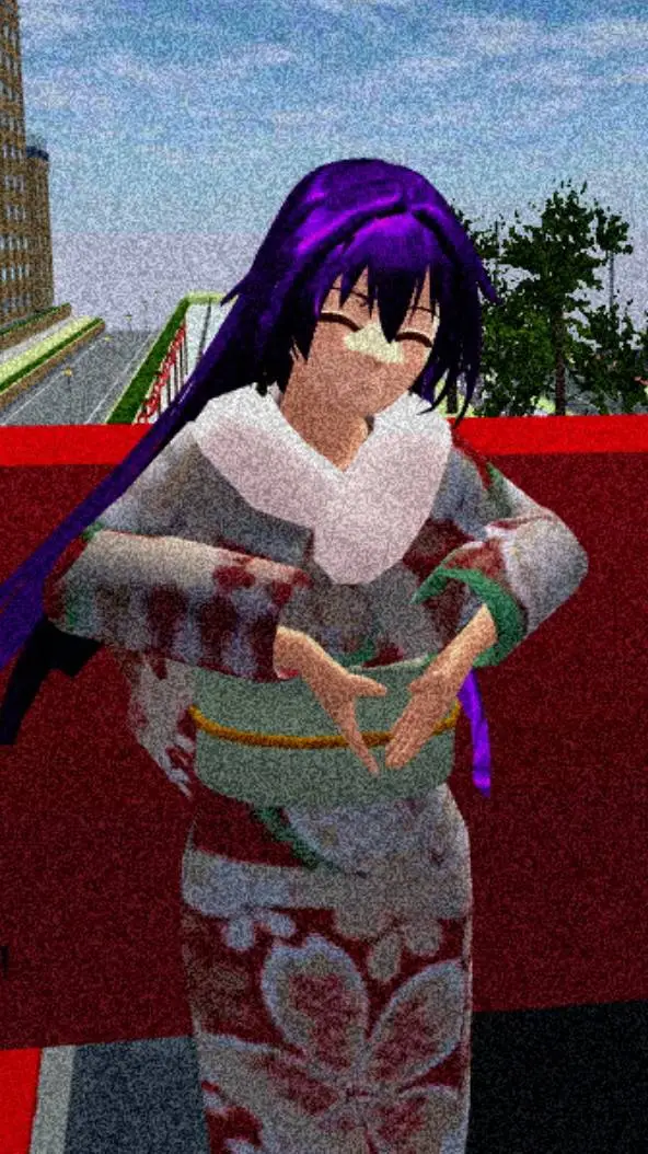 ai character: iPhone (sakura) background