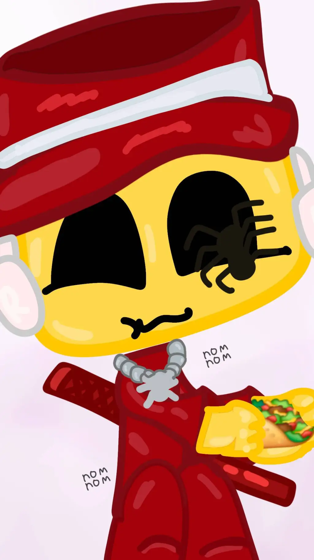 ai character: spidersammy background