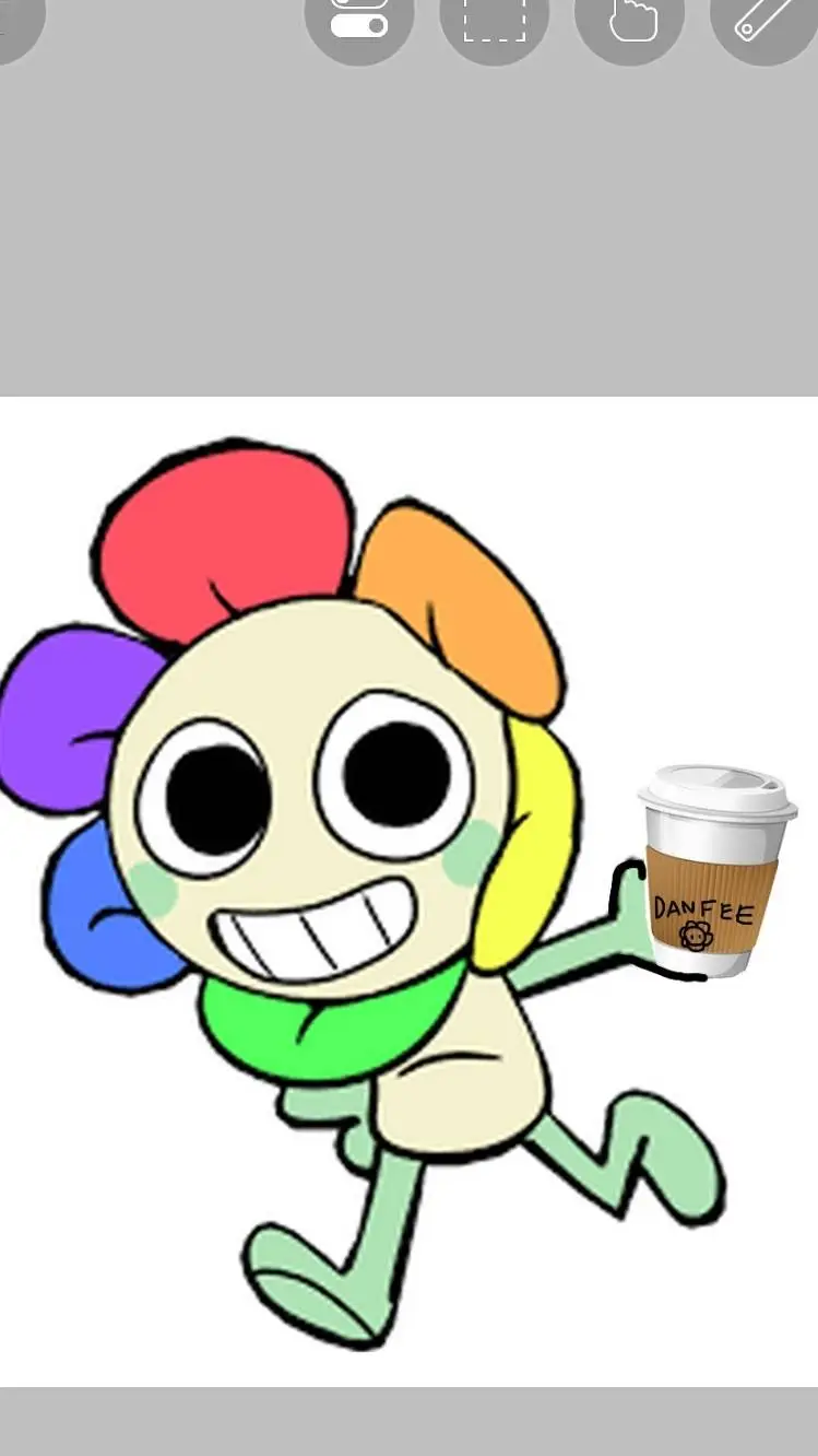 ai character: dw cafe background