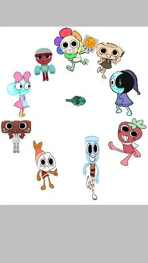 ai character: DW spin the bottle background