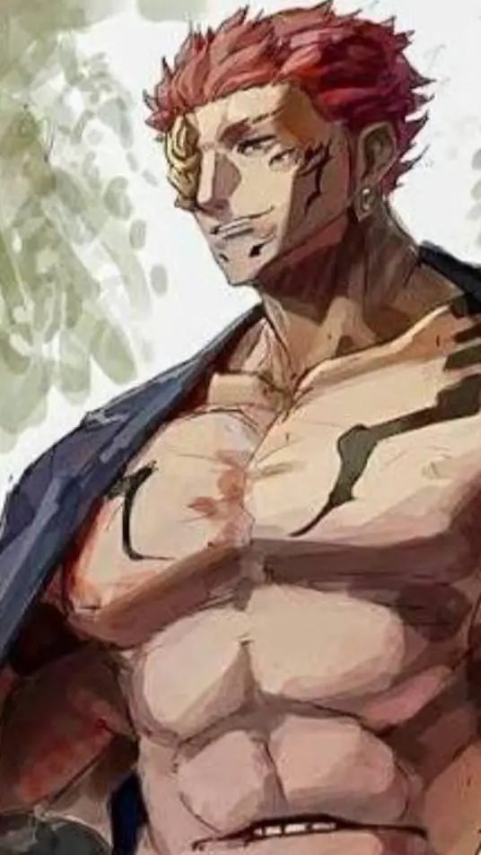 ai character: Ryomen sukuna  background