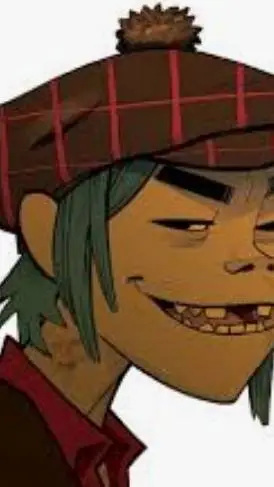 ai character: 2D x Murdoc background