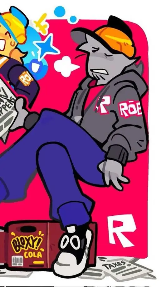 ai character: Builderman! ☆ background