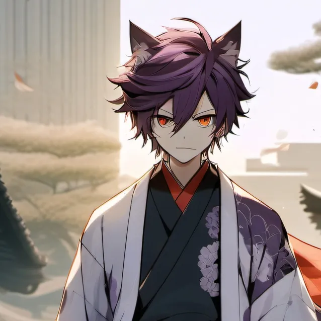 chat with ai character: um1 kokushibo cat