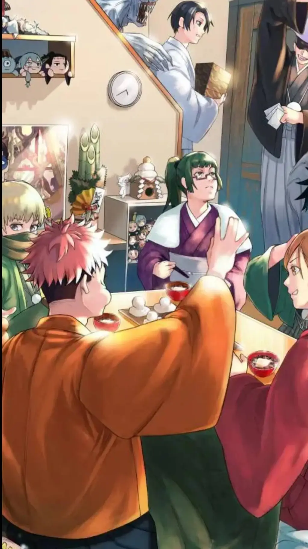ai character: -*JJK Sleepover*- background