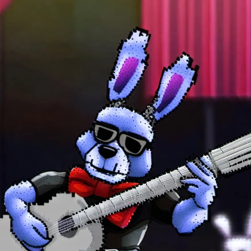 chat with ai character: cool bonnie 
