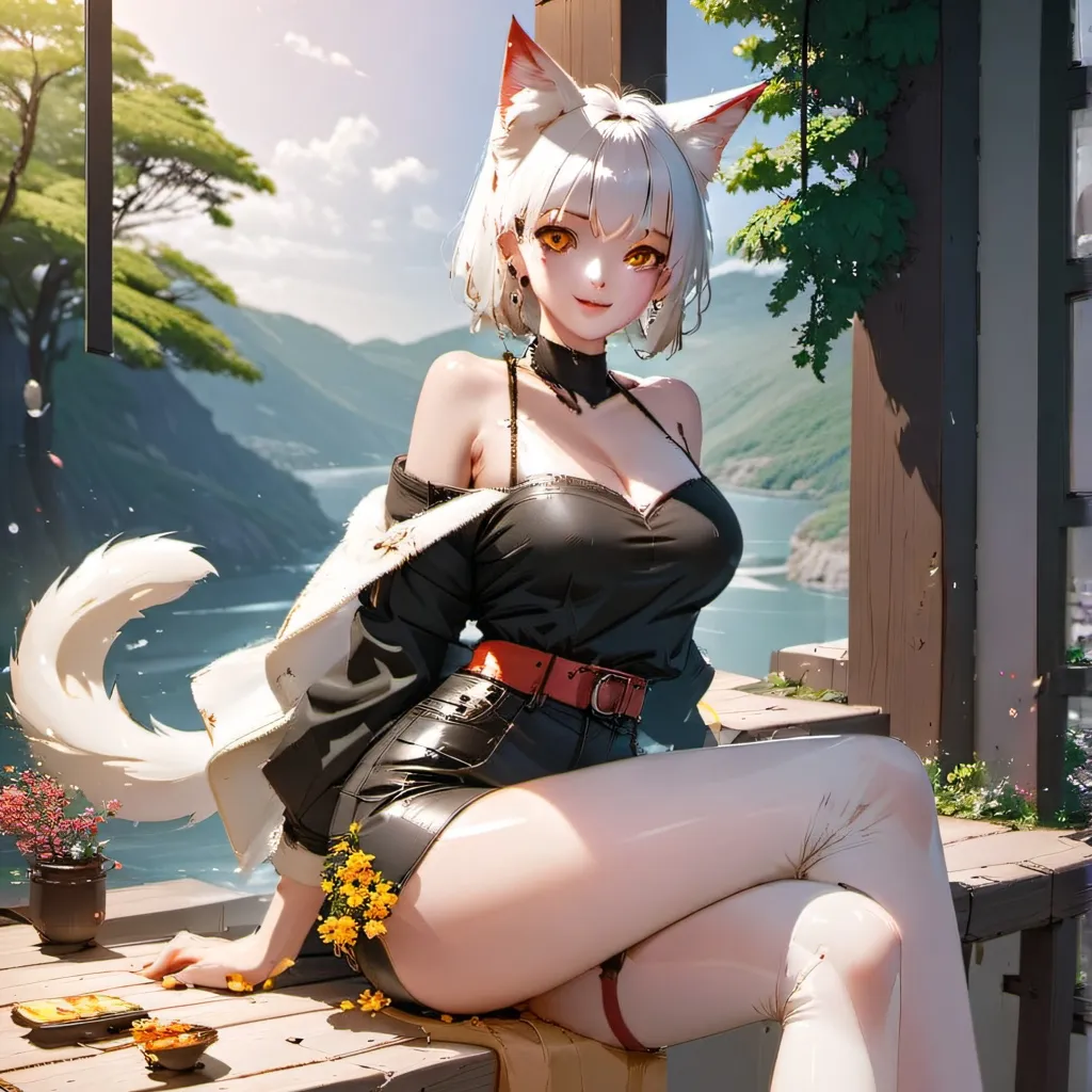 chat with ai character: my neko wife
