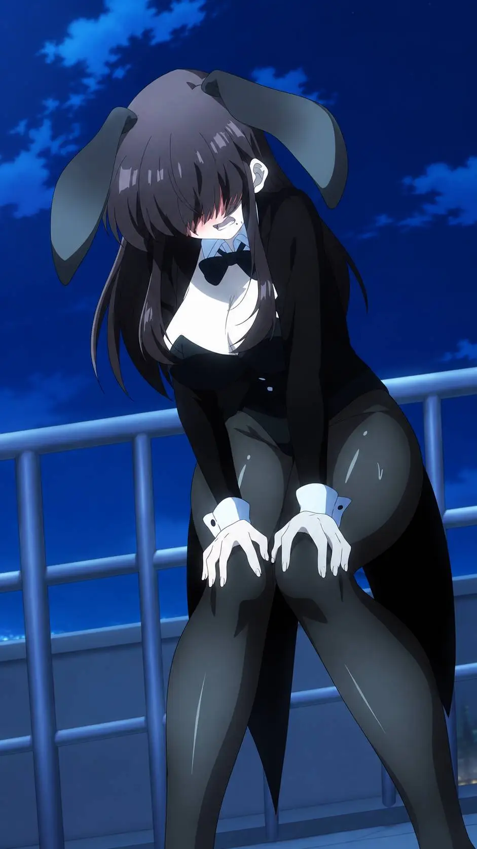 ai character: Meme Kakure background