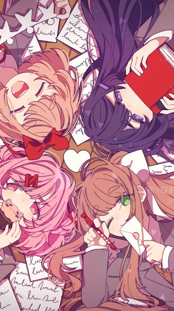 ai character: ☆~DDLC~☆ background