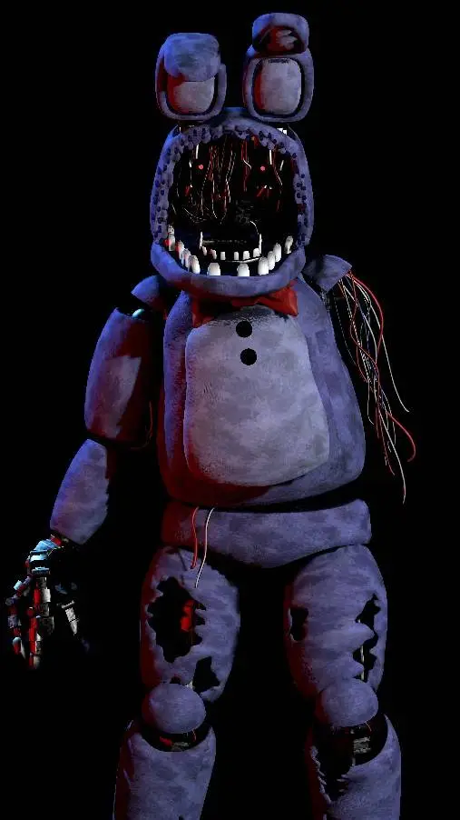 ai character: Withered Bonnie background
