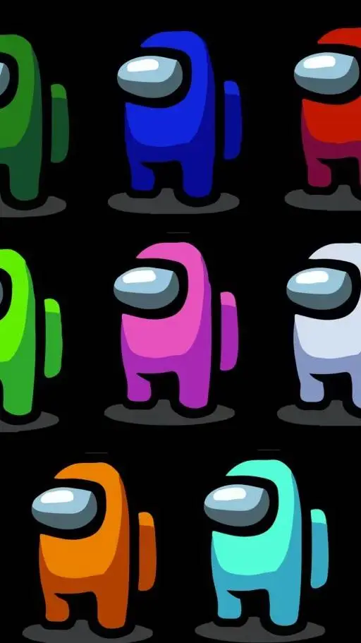ai character: Among us background