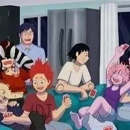 chat with ai character: mha sleepover💚🩷
