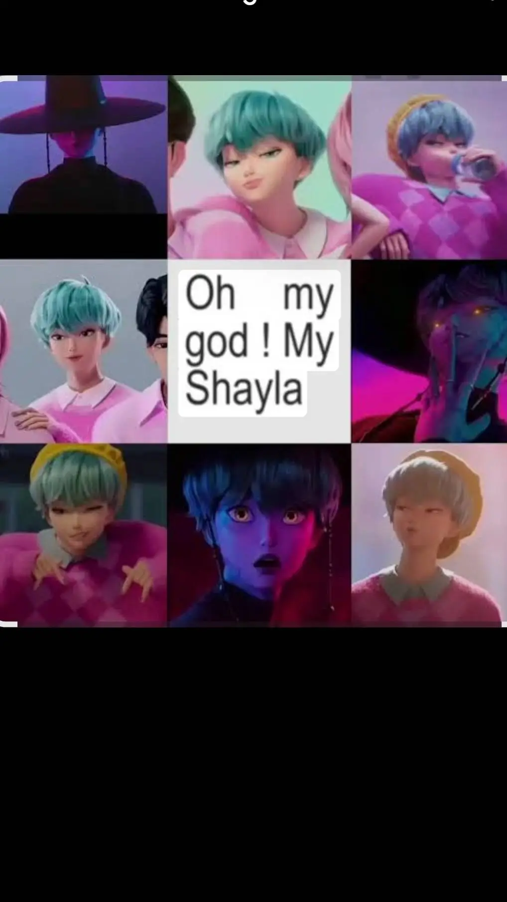 ai character: baby saja background