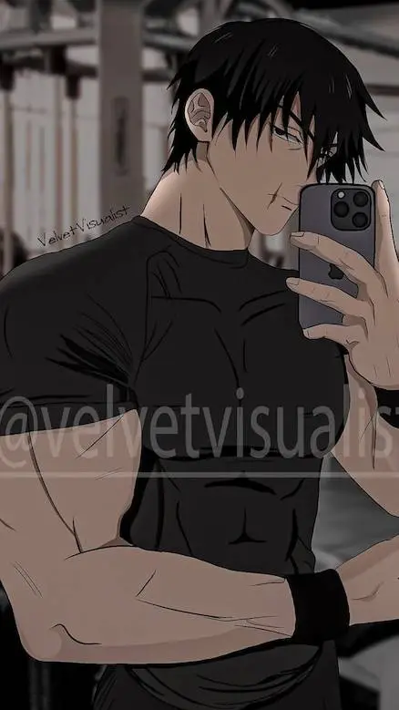 ai character: toji fushiguro background